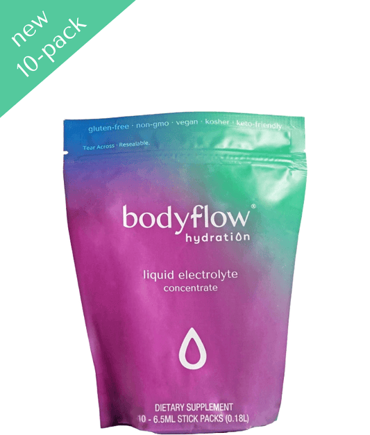 Bodyflow Hydration 10-Pack.  Sugar-free electrolytes, no added ingredients.  Just essential minerals